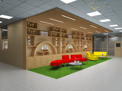THIẾT KẾ NỘI THẤT showroom