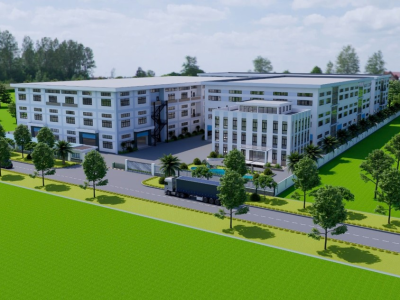THIẾT KẾ NHÀ MÁY MAY MẶC VIỆT PHÁT GROUP