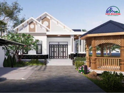 THIẾT KẾ BIỆT THỰ SÂN VƯỜN