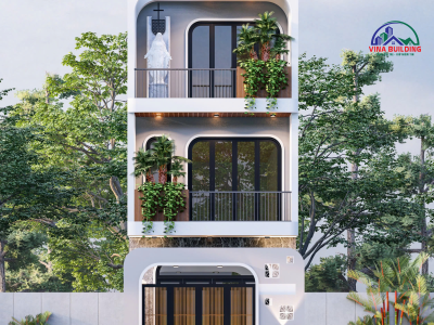 THIẾT KẾ NHÀ PHỐ 3 LẦU