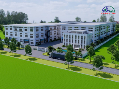 THIẾT KẾ NHÀ MÁY MAY MẶC VIỆT PHÁT GROUP